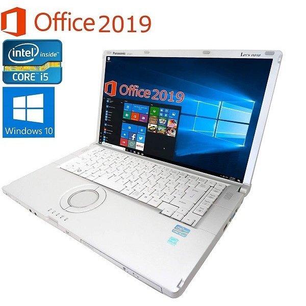 Let's note Panasonic Let's CF-B10 Microsoft Office2019 Core i5 2.5