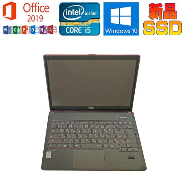 LIFEBOOK SH 中古パソコン 富士通 SH90 P FMVS90PL4赤 Microsoft
