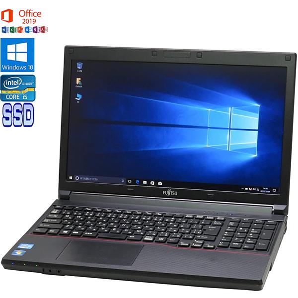 LIFEBOOK 中古パソコン 富士通 A573/G Microsoft Office 2019 Core i5