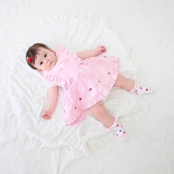 mezzo piano メゾピアノ(mezzo piano)ウサギマスコットつきエプロン