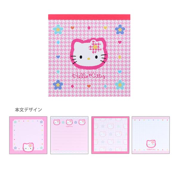 サンスター文具 ハローキティ スクエアメモ Y2K柄 4901770742519 [M便