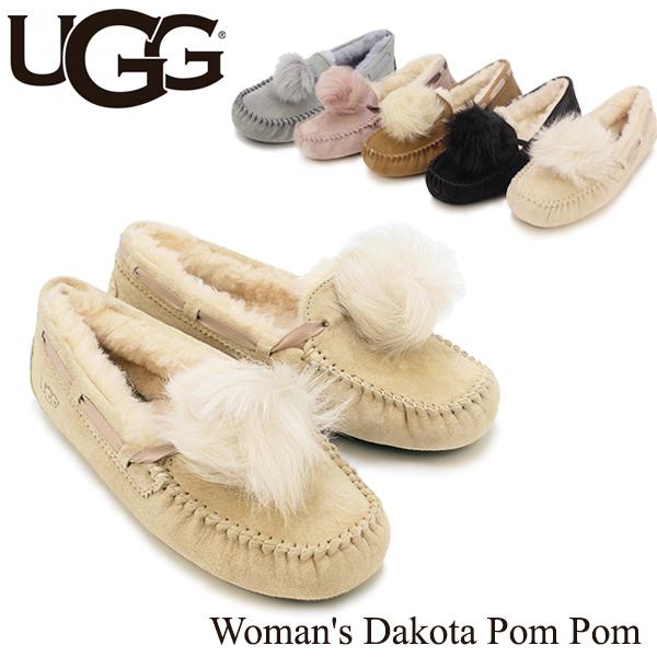 UGG（アグ） 【並行輸入】アグ ウィメンズ ダコタ ポンポン Woman's