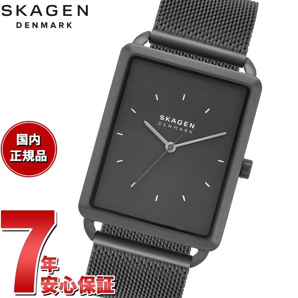 SKAGEN（スカーゲン） 腕時計 メンズ HAGEN 三針 ブラック ステンレス