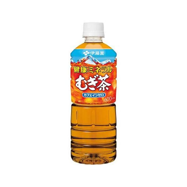 伊藤園 健康ミネラルむぎ茶 ( 600ml*24本 )/ 麦茶 ) : 爽快ドリンク
