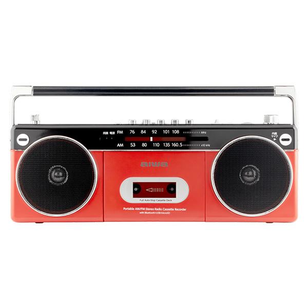 アイワ 即日出荷 AIWA Wスピーカーラジオカセットプレーヤー GAA4
