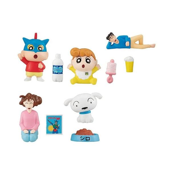 クレヨンしんちゃん 野原家だんらんマスコット アクション仮面に変身だ