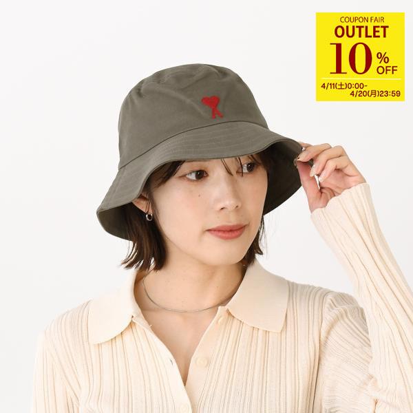 AMI Alexandre Mattiussi アミ パリス バケットハット 帽子 Ami de