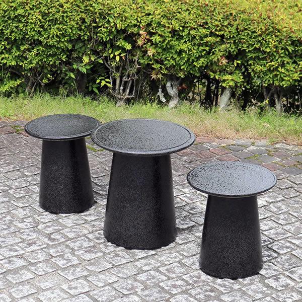 信楽焼 ガーデンテーブル 陶器テーブルセット 庭園テーブル イス