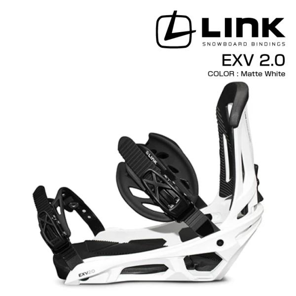 日本正規品 スノーボード ビンディング リンク LINK EXV 2.0 Matte