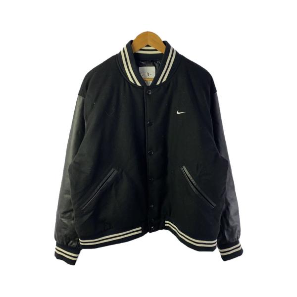 NIKE◇スタジャン/XXL/ウール/ブラック : セカンドストリートYahoo!店