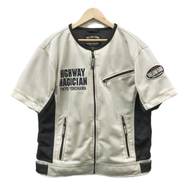 YELLOW CORN イエローコーン YMT-001 半袖メッシュジャケット ベージュ