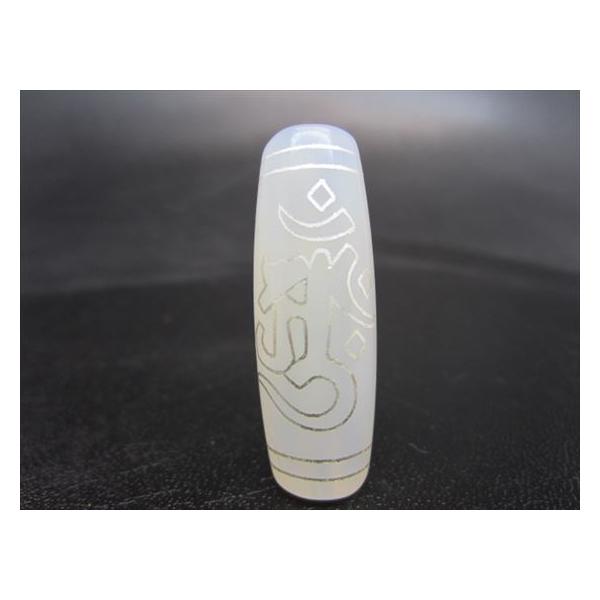 チベット銀線如意天珠！綺麗！ズーンとくる！ チベット銀線如意天珠