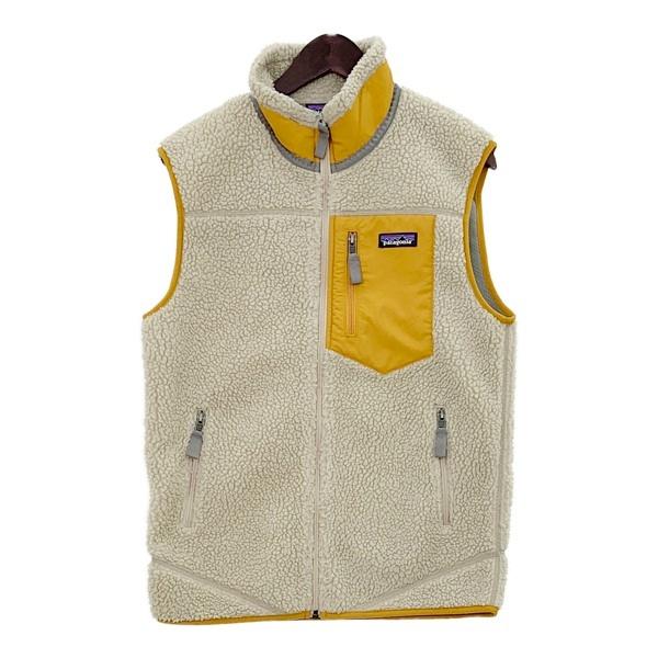 パタゴニア クラシックレトロX フリースベスト Mサイズ クリーム
