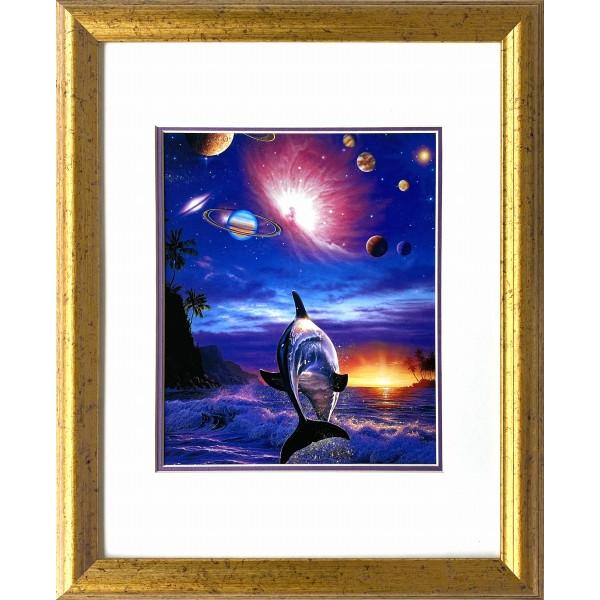 クリスチャン・リース・ラッセン『ETERNITY』複製画 【絵画 額付 新品