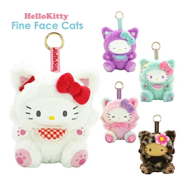 ハローキティ 217363-417 ファインフェイスキャット WH MT レインボー