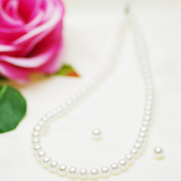 値下げアクセサリー 珊瑚風 翡翠風 パール ネックレス 数珠等 色々