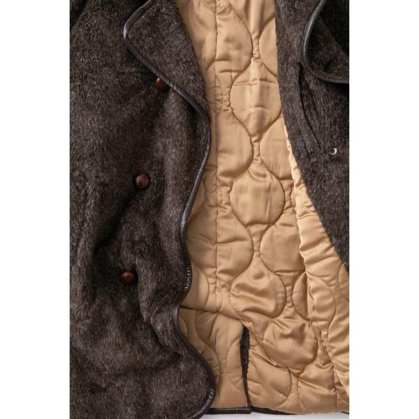ドレスヒッピー ファー Pコート DRESS HIPPY FUR P-COAT メンズ