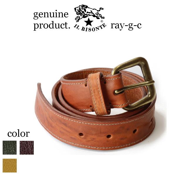 IL BISONTE（イルビゾンテ） ベルト レザーベルト（ バケッタレザー