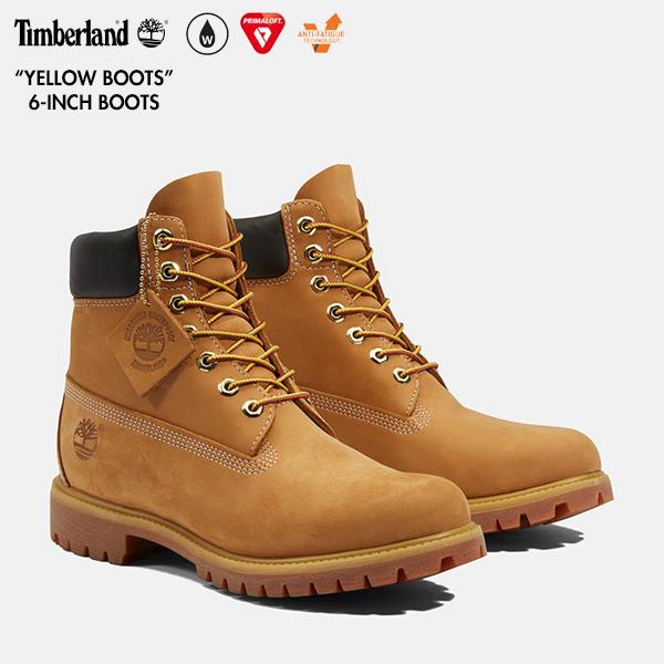 Timberland（ティンバーランド） [イエローブーツ] 10061 ウィート 6