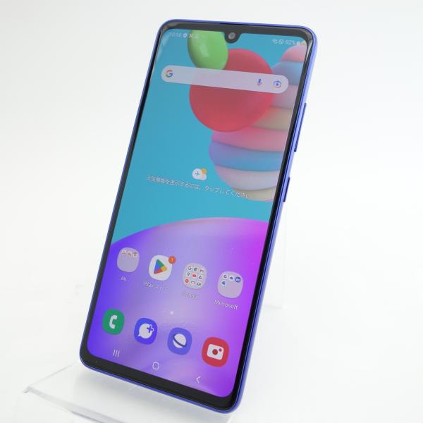 Galaxy A 【SIMフリー】GALAXY A41 SCV48 ブルー au版SIMロック解除品