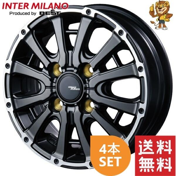 ホイール4本セット BEST MUD BAHN XR-600S (MBK/RP) 14インチ 4.5J PCD