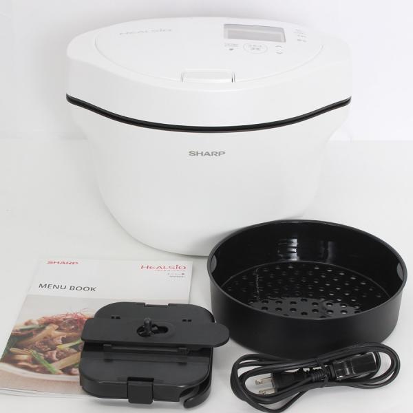 SHARP KN-HW24H-W 電気圧力鍋 KN-HW24H | ヘルシオ ホットクック：シャープ