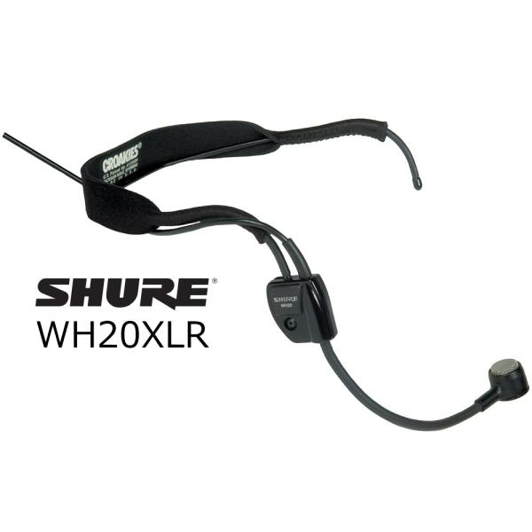 SHURE（シュア） ダイナミック型ヘッドウォーンマイクロホン WH20XLR
