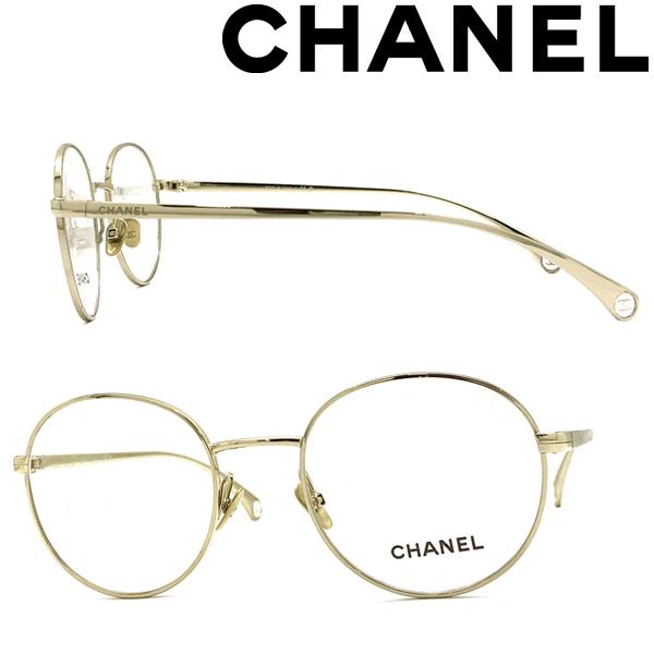 CHANEL（シャネル） メガネフレーム ブランド シャンパンゴールド 眼鏡