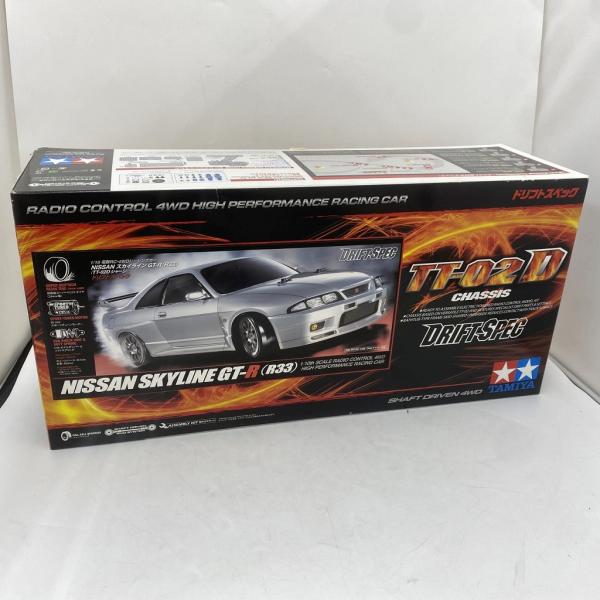 未使用】 タミヤ TAMIYA ラジコン NISSAN スカイライン GT-R（R33