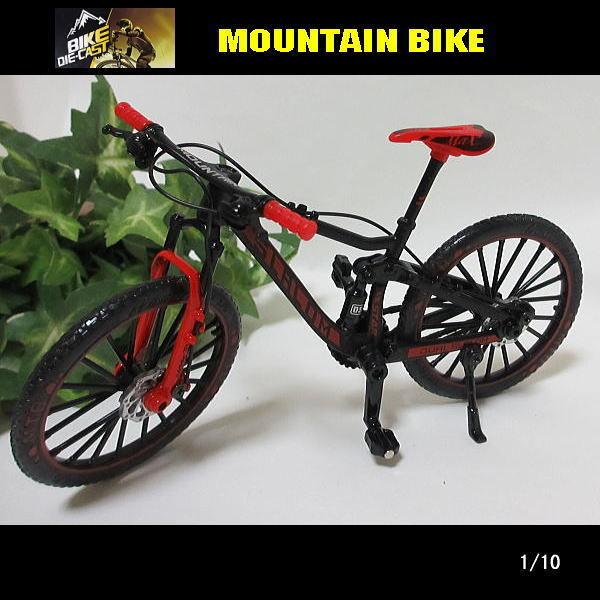 1/10スケール/マウンテンバイク/(レッド/ブラック)/自転車/ダイ