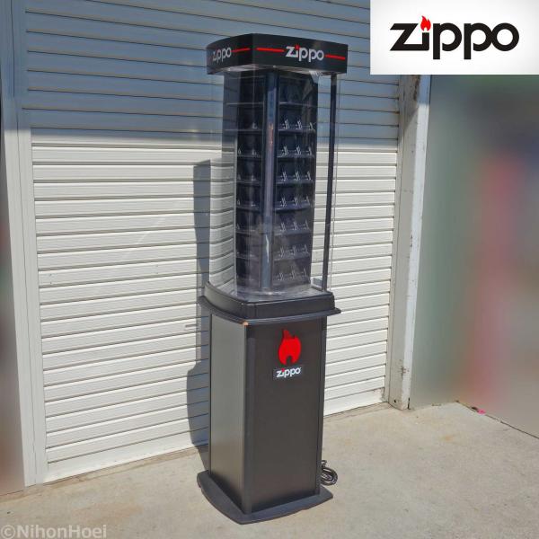 ZIPPO（ジッポー） ディスプレイ什器 コレクションケース 96個 ◇ 回転
