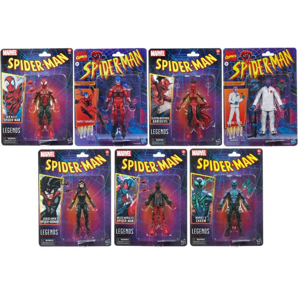 マーベルレジェンド・スパイダーマンヴィラン系のジャンクセット