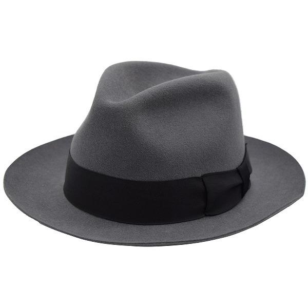 KNOX（ノックス） ウール中折れハット グレー メンズ 父の日 ギフト