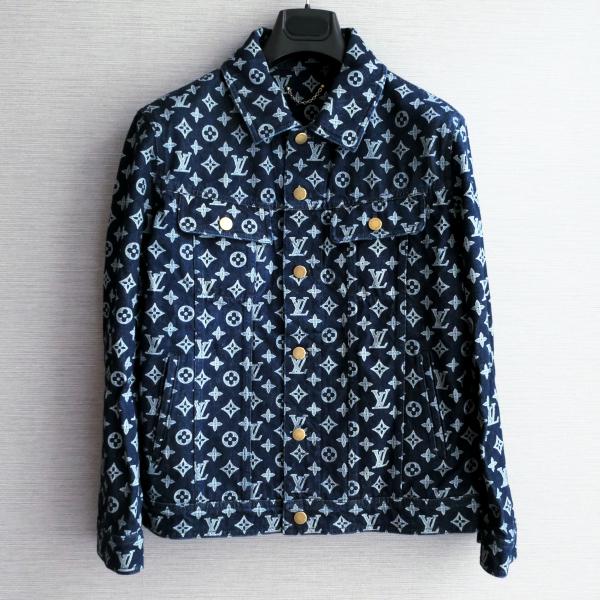 LOUIS VUITTON（ルイ・ヴィトン） デニムジャケット 50 リフォーム品