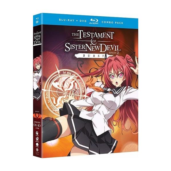 新妹魔王の契約者 BURST 第2期 全10話+OVAコンボパック ブルーレイ+DVD