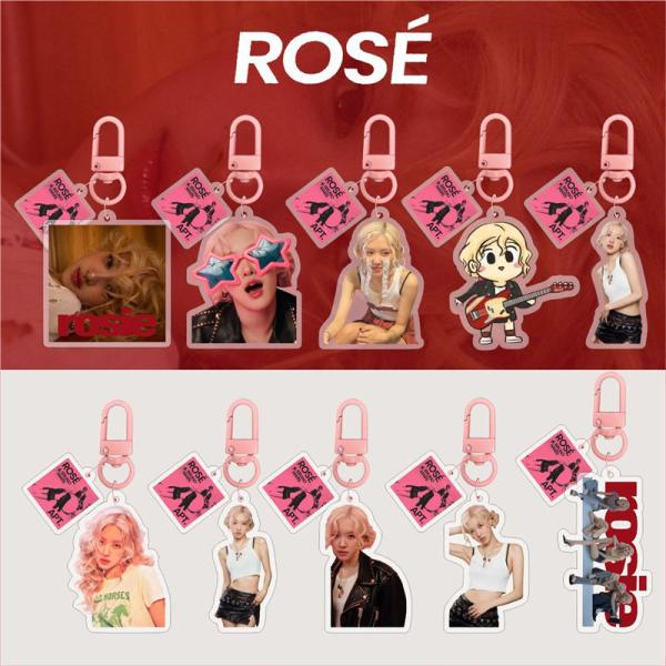 2番目半額 ROSEグッズ APT. キーリング ロゼ BLACKPINK アクリル