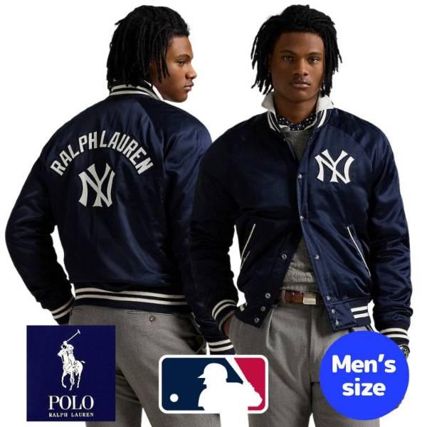 MLB公式 メンズ スタジャン アウター Polo Ralph Lauren ポロ ラルフ