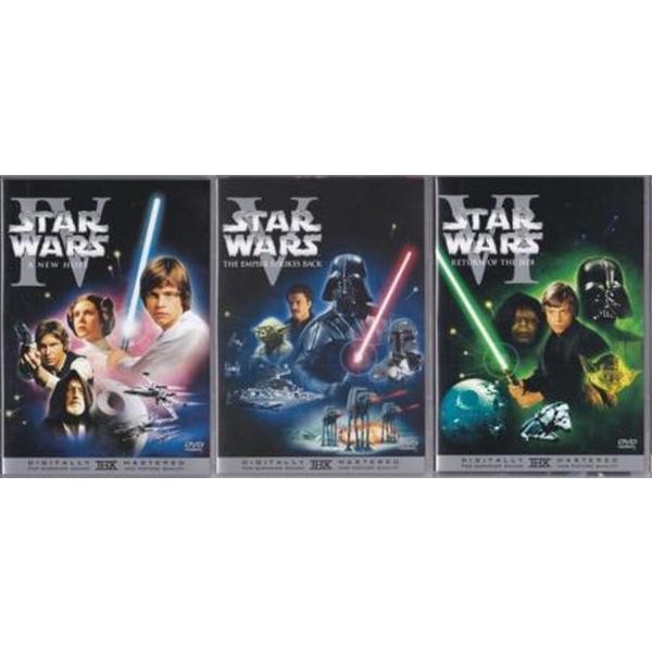 ☆DVD スターウォーズ エピソード4.5.6 新たなる希望.帝国の逆襲