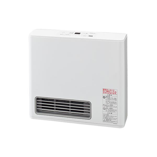 ガスファンヒーター 140-5902 ホワイト value-shopping_1405902-