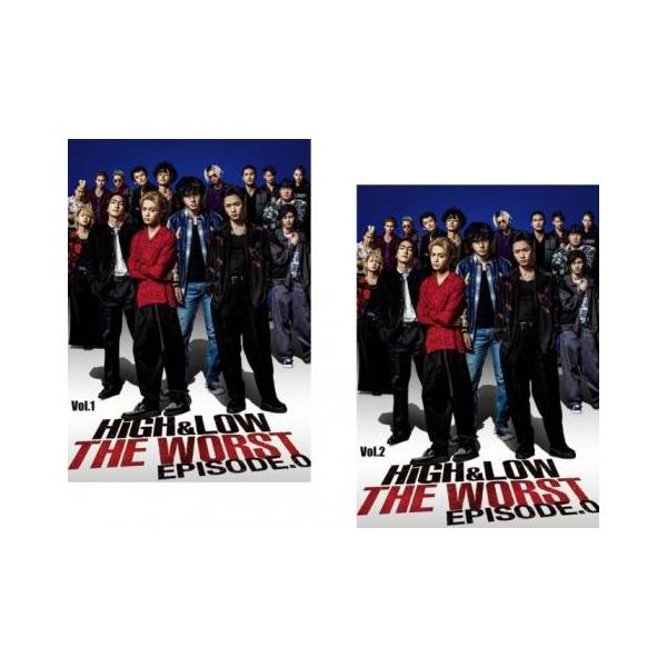 HiGH＆LOW THE WORST EPISODE.0 全2枚 1話〜6話 最終▽レンタル用 全巻