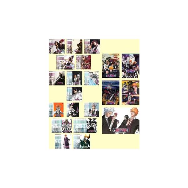 BLEACH ブリーチ 全93枚 TV版 全88巻 + 劇場版 全4巻 ジャンプアニメ