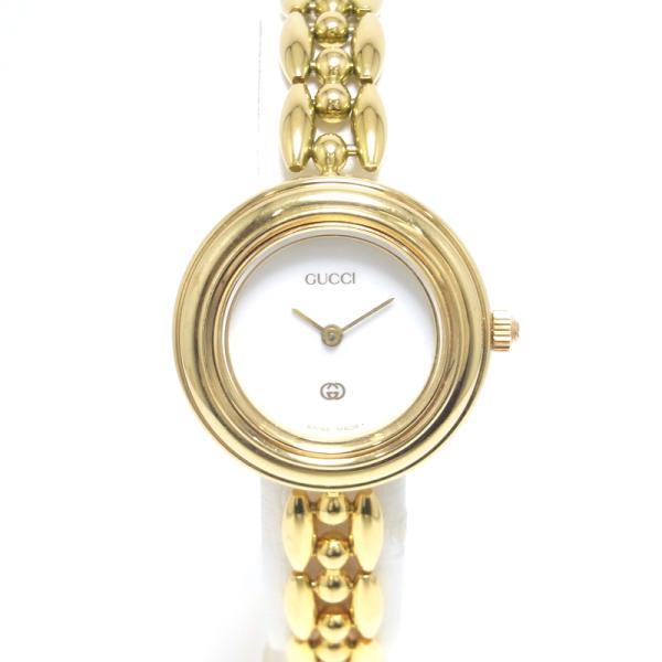 GUCCI（グッチ） 11/12 チェンジベゼル GPブレス ベゼル6色 レディース