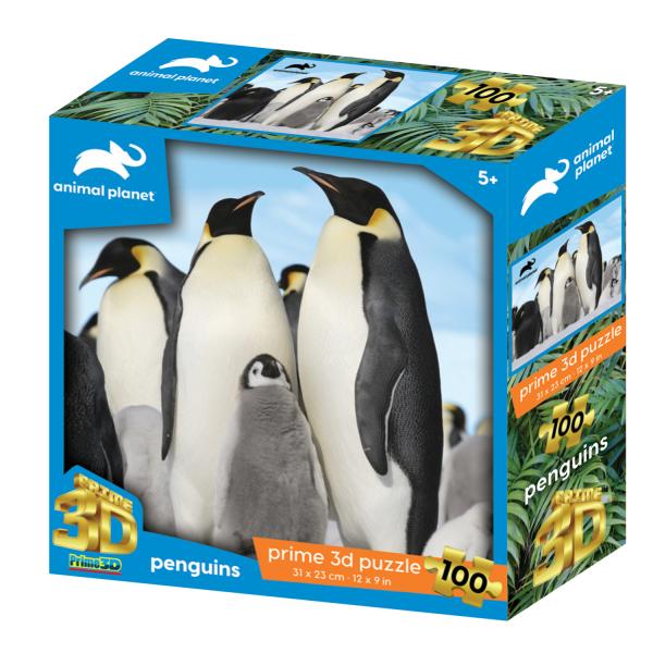 3Dジグソーパズル【ペンギン】100ピース / animal planet