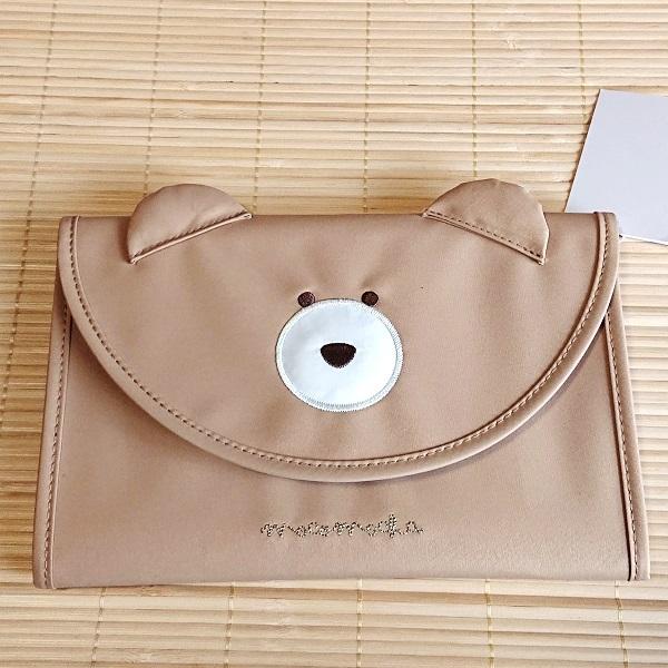 モコモカ A5 メディカルケース（ミルクティー ベージュ）69675/みみ