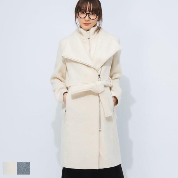 Calvin Klein（カルバン・クライン） ウール混 ジップ ベルト付き