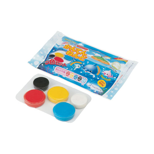 かんてんねんど 5色セット|NEK-5S|商品カタログ|シヤチハタ株式会社