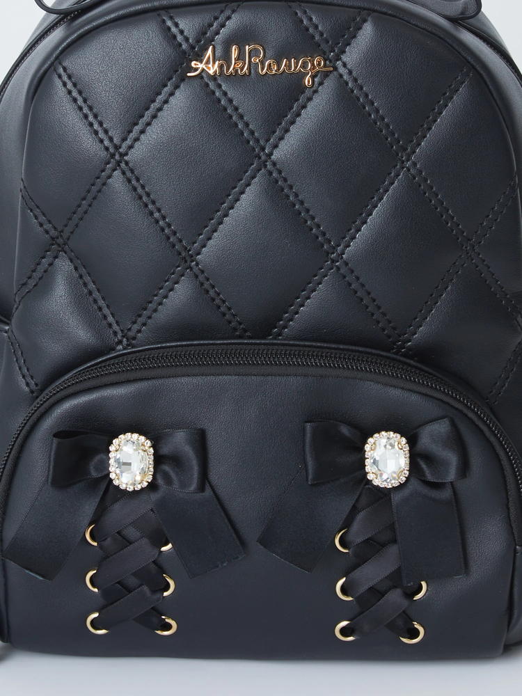 スピンドルキルティングリュック - Ank Rouge(アンクルージュ)の