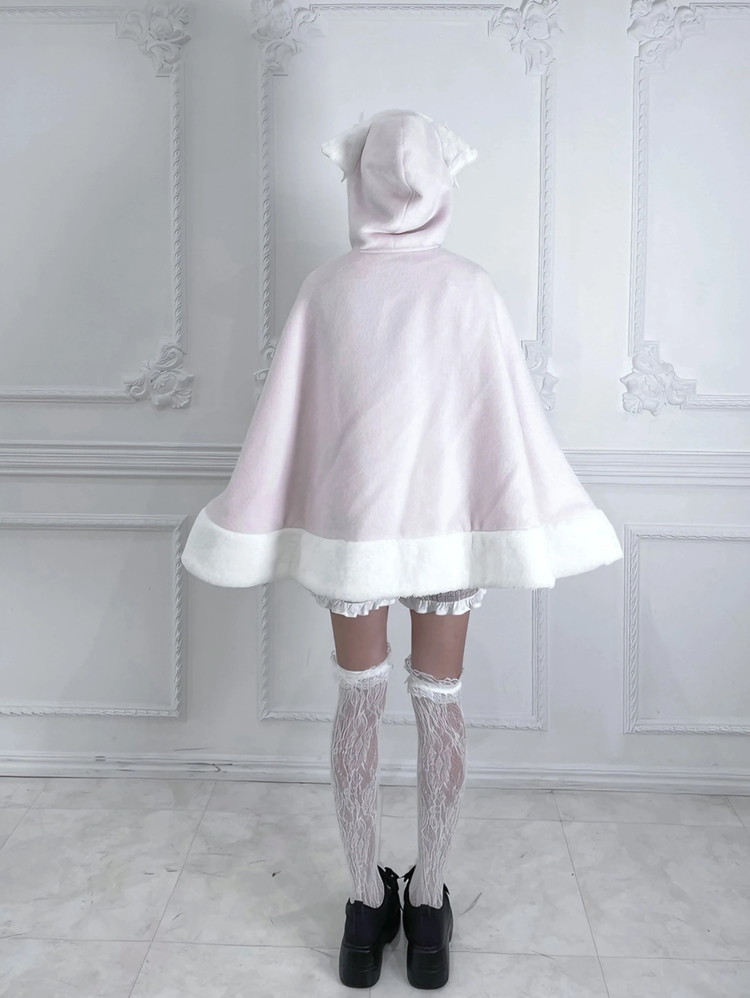 ネコちゃんポンチョコート - Ank Rouge(アンクルージュ)のコート