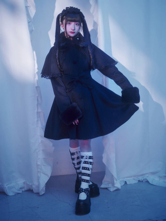 おリボンケープドーリーコート - Jamie エーエヌケー(ジェイミーエー