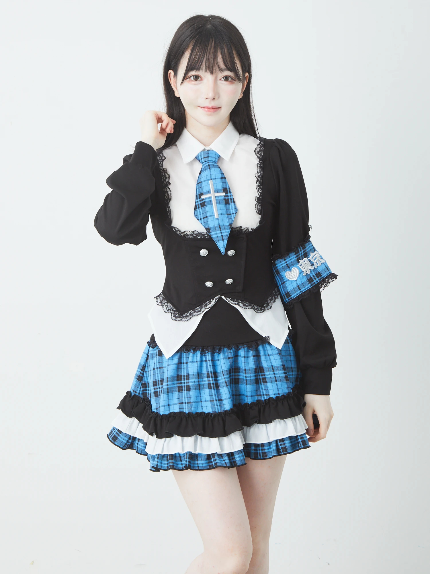 チェックティアードSK - Jamie エーエヌケー(ジェイミーエーエヌケー